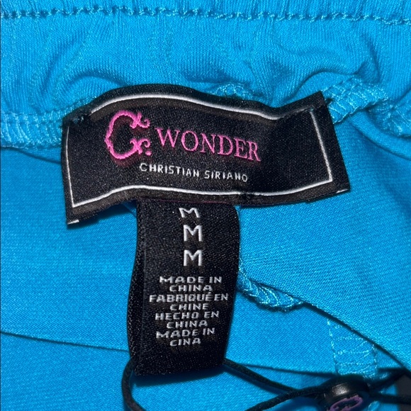 Christian Siriano Blue and Caribean blue Joggers with Elastic Waistband - Picture 7 of 8